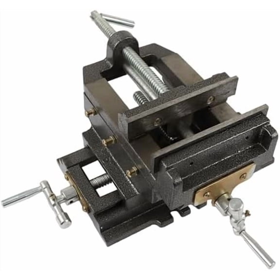 6 Inch Cross Slide Vise Heavy Duty Bench Clamp X-Y Double ways sliding Fit for Metal Milling Drilling and Grinding$$Tools & Hardware Other