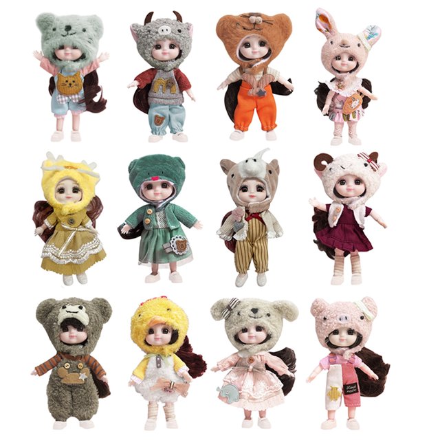6 Inch Cute Zodiac Doll Toys Baby Gifts