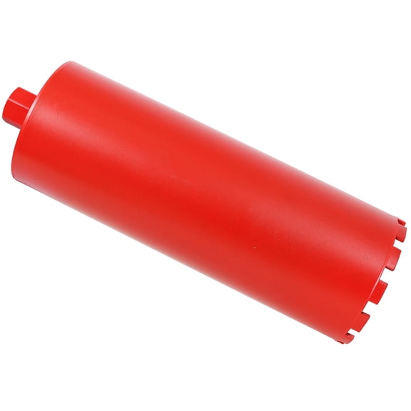 6 Inch Diamond Core Drill Bits,1-1/4"-7 Thread Diamond Core Bit for Cured Concrete with Rebar, Hard Masonry, Brick Block, Stucco, Stone,Flat