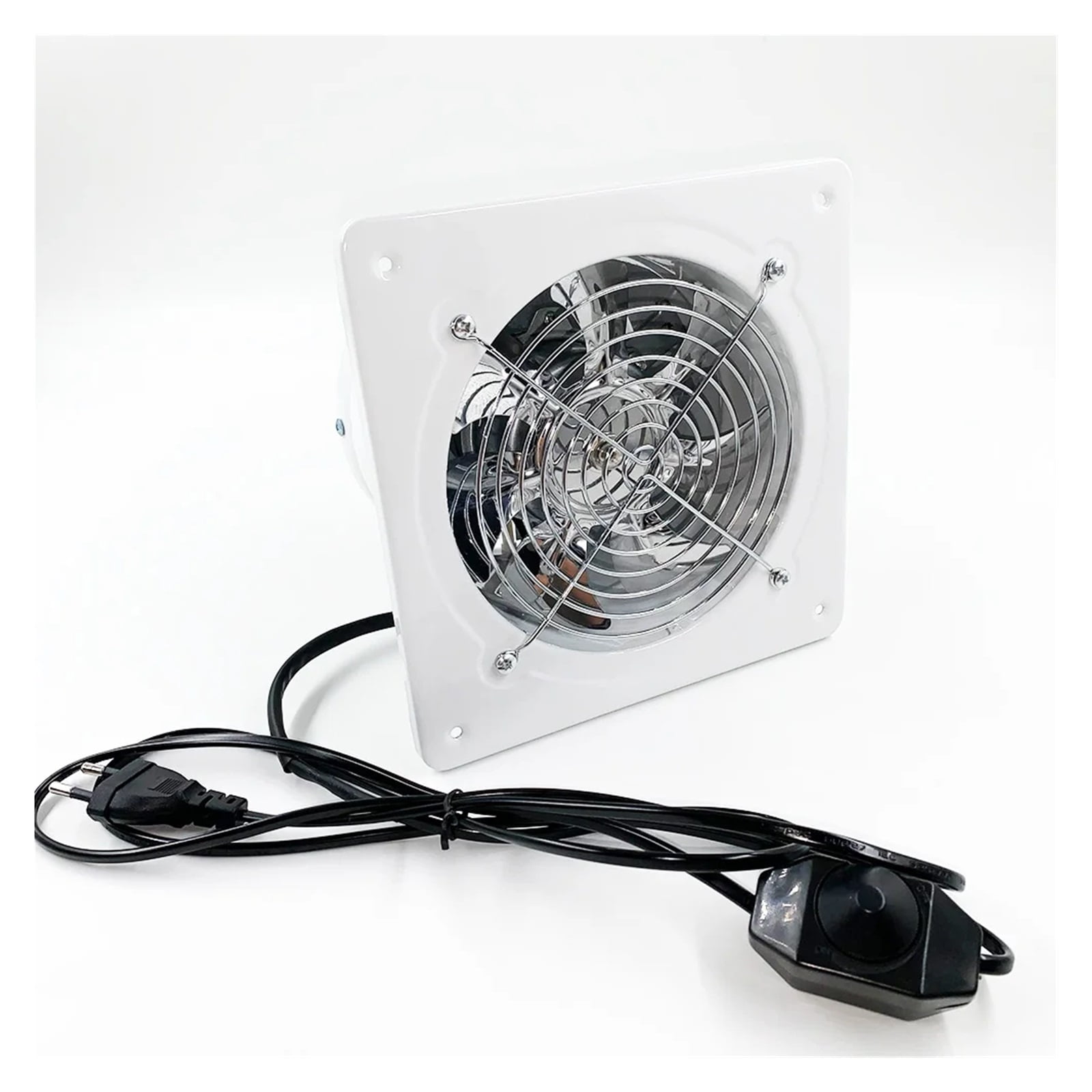 6 Inch Duct Exhaust Pipe Fan For Bathroom Toilet Air Ventilation Speed Adjustable ,High-Efficiency