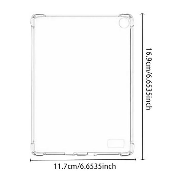 6 Inch E Book Transparent Anti Drop Durable Protective Case TPU For 2022 Model Precise Cutouts Full Wrap Cushion Design