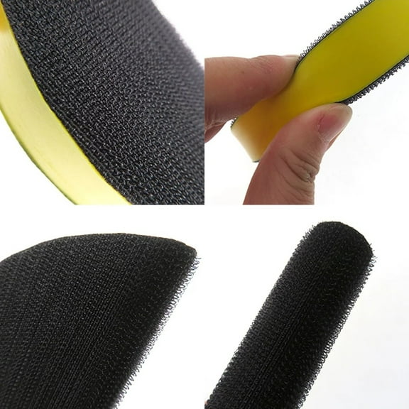 6 Inch Flexible Foam Hand Sanding Block Hook And Loop Sanding Disc For Polishing Tool Accessories Woodworking Tools Drill Bit Fangkenuo