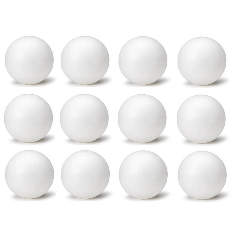 1.5 Inch Styrofoam Balls 12 Pieces