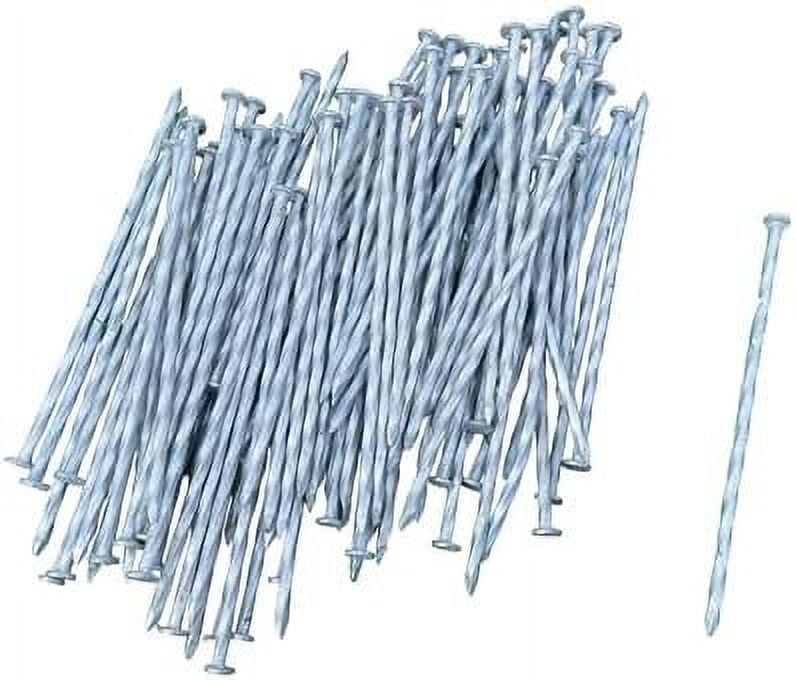 6 Inch Galvanized Artificial Turf Nails Spiral Landscape Spikes 7