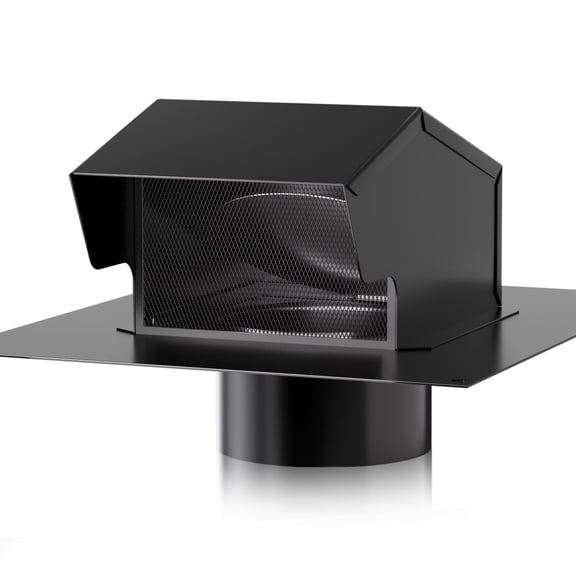 6 Inch Galvanized Steel Roof Vent Cap Exhaust Ventilation System