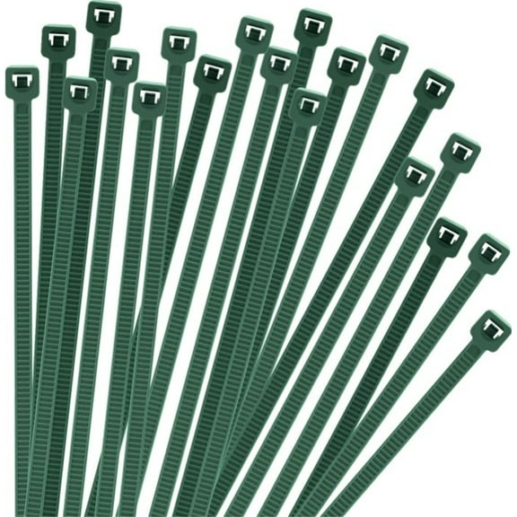 6 Inch Garden Green Zip Tie 500 PCS,Nylon PA66 Zip Tie,UV Resistant Cable Tie Wrap,Heavy Duty Gardening Belt,Binding Strap for Indoor and Outdoor Use