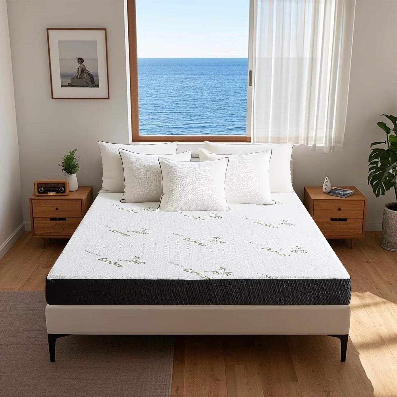 6 Inch Gel Memory Foam Twin XL Mattress Medium-Firm Twin XL Bed Mattress for Bunk Bed, Trundle Bed, Pressure Relief Mattress for Kids Adults CertiPUR-US Certified Mattress in a Box