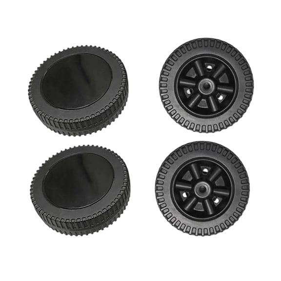 6 Inch Grill Replacement Wheels For Backyard BBQ Grills Construction Installation Compatible With Functional Grills Table Top Hibachi Grill Outdoor Portable Cooking Grills Outdoor outside Grill