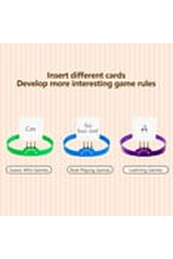 6 Inch, Guess Who Game Headbands Can Insert Card, Headbands Board Games for Family Night,for Kids & Adults, Fun Party Game for All Ages (Purple)