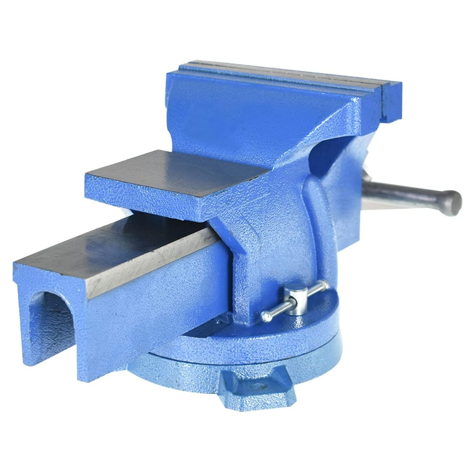 4.5 in. Bench Vise with Anvil 240 Swivel Base Heavy Duty Multipurpose Vise