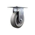 thumbnail image 1 of 6 Inch Heavy Duty Thermoplastic Rubber Rigid Caster with Roller Bearing SCC, 1 of 2