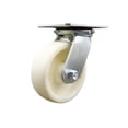 thumbnail image 1 of 6 Inch Heavy Duty Top Plate Nylon Swivel Caster with Roller Bearing SCC, 1 of 2