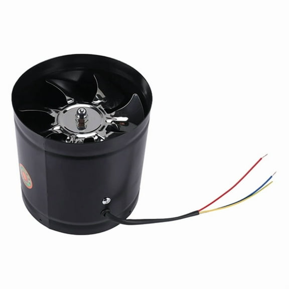 6 Inch High-Speed Exhaust Fan In-Line Duct Kitchen Extractor Metal Toilet Fan Industrial Fan 220V