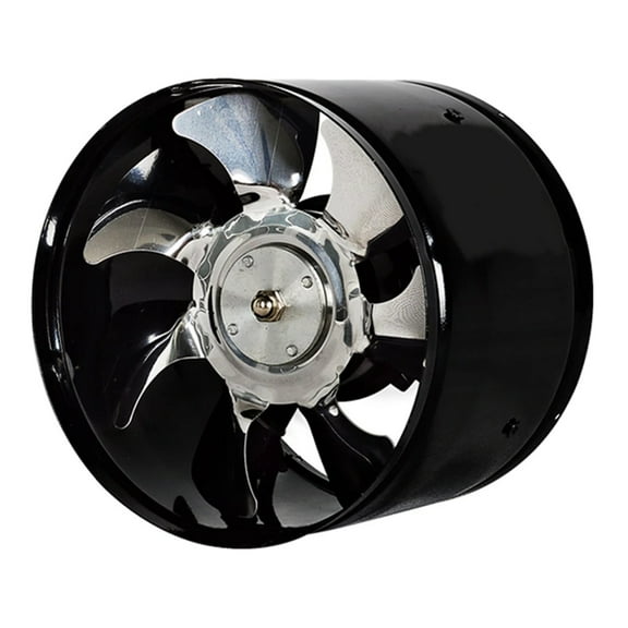 6 Inch High-Speed Exhaust Fan In-Line Duct Kitchen Extractor Metal Toilet Fan Industrial Fan ,High-Efficiency