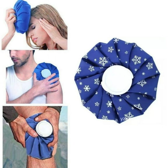 6 Inch Ice Bag Hot & Cold Therapy Reusable for Injuries Pain Relief