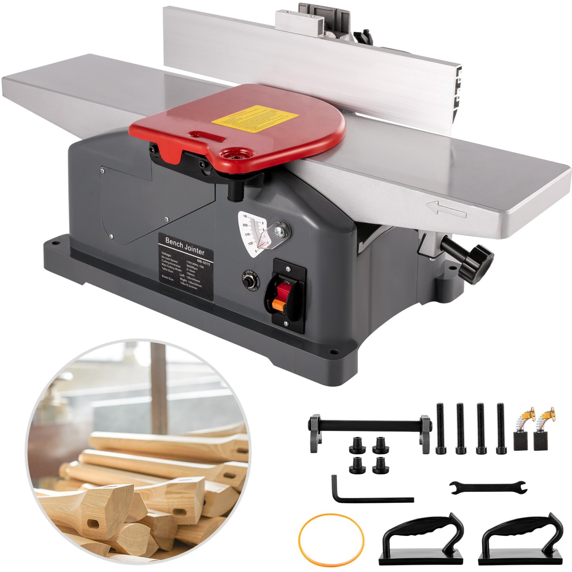 6 Inch Benchtop Jointer for Woodworking