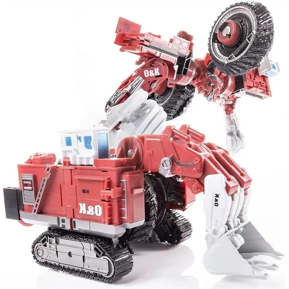 6 Inch KO Mining Truck Movie Style Action Figure, Lifelike Sculpt Fan Favorite Hobby Collection Display Model