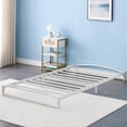 thumbnail image 1 of 6 Inch Low Profile Platform Bed Frame, Heavy Duty Metal Twin Size Bed, Mattress Foundation with Steel Slat Support, 1 of 4