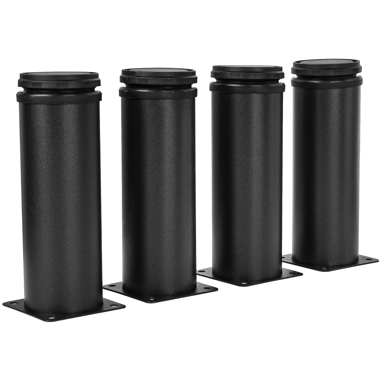 6 Inch Metal Furniture Legs,TCHOSUZ Stainless Steel Black Round Table