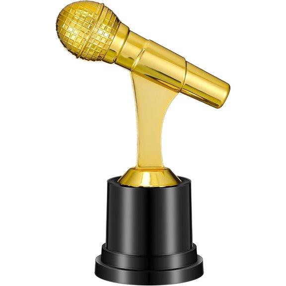 6 Inch Microphone Trophy