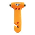 thumbnail image 1 of 6 Inch Mini Emergency Hammer Window Punch And Seat Belt Cutter Bright Orange, 1 of 1