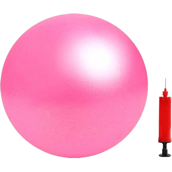 6 Inch Mini Exercise Pilates Yoga Ball, Stability Ball for Yoga, Barre, and Physical - Improves with Inflate Pump()