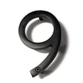 thumbnail image 1 of 6 Inch NACH Floating Mount House Address Shadow Number For Outside or Inside, Mailbox Number For Outside, Front Door, Garage Door, Black Aluminum, Number 9, Maximum Rust Protection, HH-SDW6-BLK-9, 1 of 5