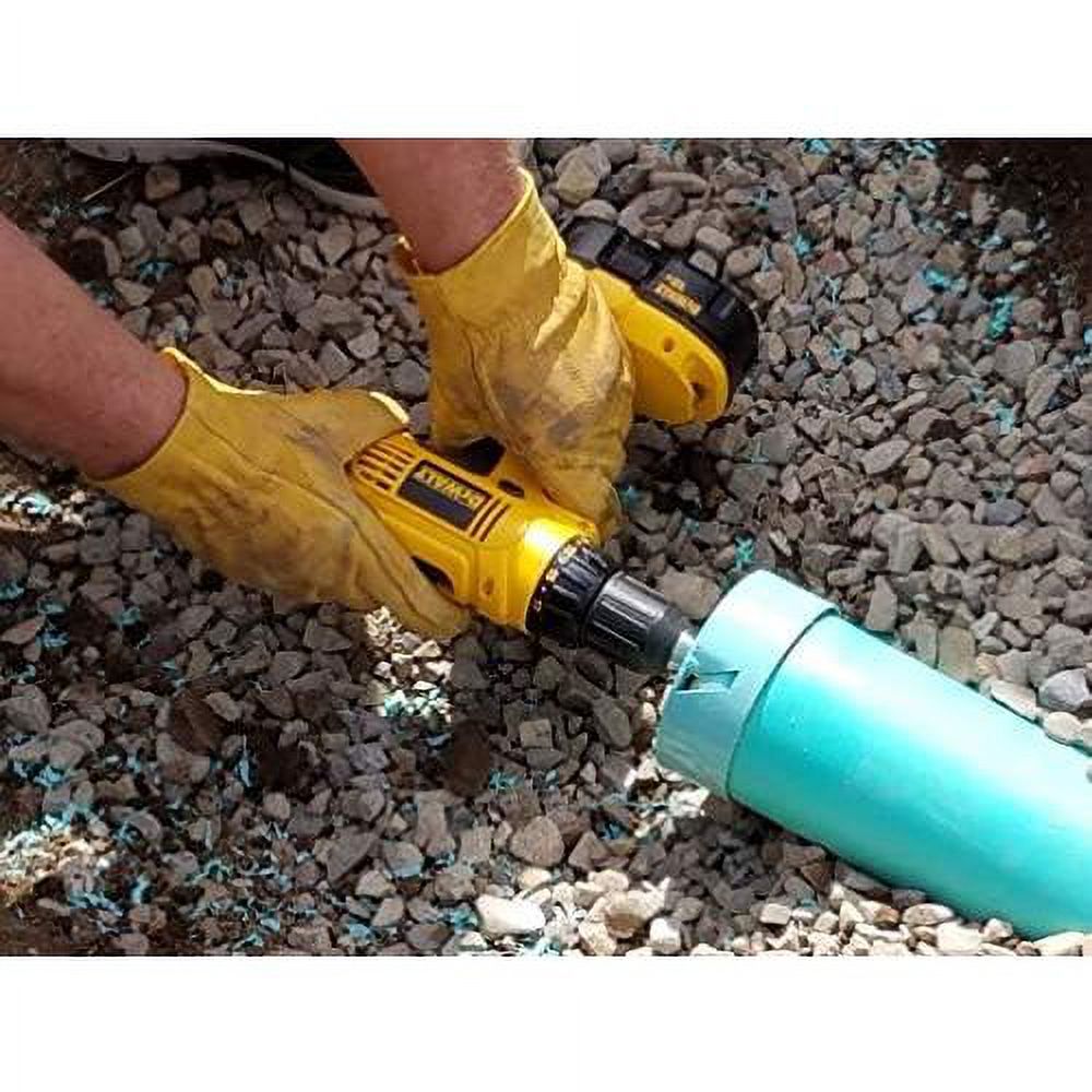 6 Inch PVC Pipe Beveling Tool For SDR 35/26 Sewer Pipes, Eliminates