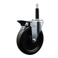 thumbnail image 1 of 6 Inch Phenolic Swivel 3/4 Inch Expanding Stem Caster with Brake SCC, 1 of 2