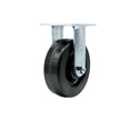 thumbnail image 1 of 6 Inch Phenolic Wheel Rigid Caster with Ball Bearing Service Caster Brand, 1 of 2