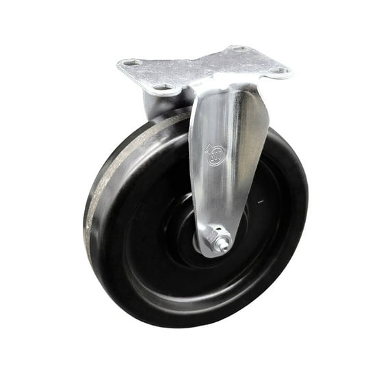6 Inch Phenolic Wheel Rigid Top Plate Caster Service Caster Brand