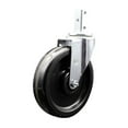 thumbnail image 1 of 6 Inch Phenolic Wheel Swivel 7/8 Inch Square Stem Caster Service Caster Brand, 1 of 2