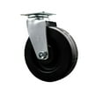 thumbnail image 1 of 6 Inch Phenolic Wheel Swivel Caster with Ball Bearing Service Caster, 1 of 2