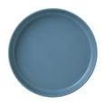 thumbnail image 1 of 6 Inch Plastic Dinner Plates, Wheat Straw Plates Reusable & Unbreakable, Non-Toxic Microwave Safe Plates for Camping, Daily Use, BPA-Free Dishwasher Safe Plate Set(Blue), 1 of 7