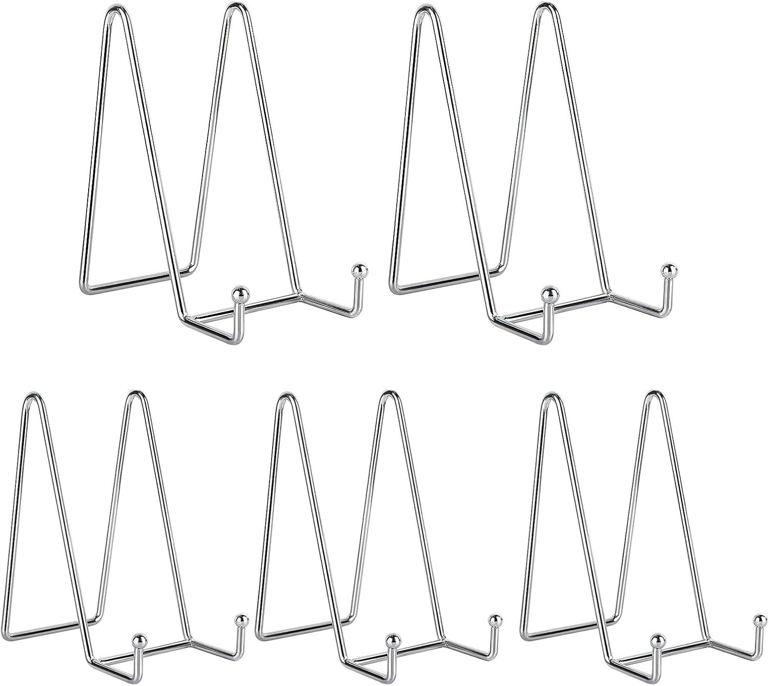 6 Inch Plate Stands for Display, 5 Pack Plate Holder Display Stand ...
