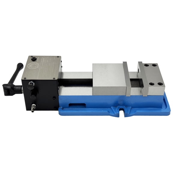 6 Inch Pneumatic Hydraulic Vice Angle Fixed Heavy-Duty CNC Milling Machine Vise