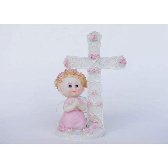6 Inch Praying Angel Figurine Baptism & Communion Party Favors Decoration Girl
