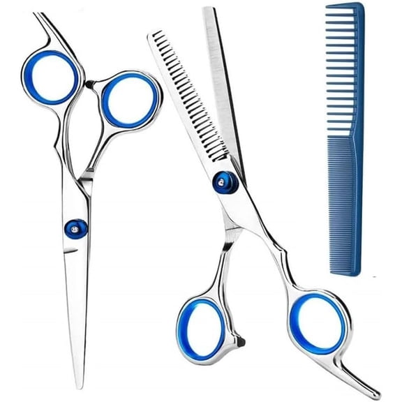 6 Inch Professional Hair Shears, Cutting & Thinning Scissors, Barber Hairdressing Styling Tools