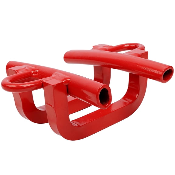 6 Inch Quarter Puller Tool, Red Steel Construction for Auto Body Repair and Dent Removal