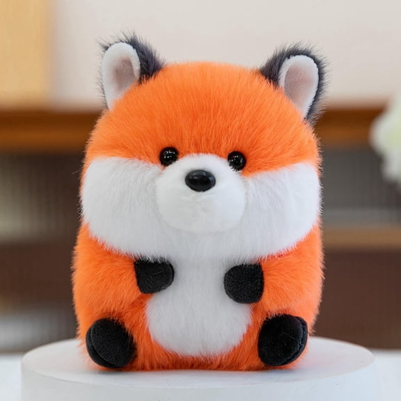 6 Inch Red Fox Small Pet Stuffed Plush Play Toy