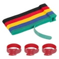 thumbnail image 1 of 6 Inch Reusable Cable Ties, 50 Pcs Adjustable Fastening Straps 5 Colors, 1 of 7
