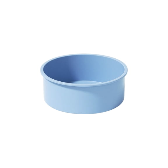 6 Inch Round Silicone Cake Baking Pan Mold Flexible Non Stick Reusable Bakeware for Oven Microwave Dishwasher
