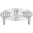 Wire Steam Rack 6 Inch Round Stainless Steel Steaming Rack Heat Resistant Wire Rack for ...
