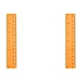 thumbnail image 1 of 6 Inch Ruler,Plastic Ruler,Clear Mini Ruler,Rulers Bulk for Classroom,Small Ruler for Journaling,Reglas Escolares,Cute Orange Rulers with Centimeters and Inches Office Supplies Classroom Must Have, 1 of 5
