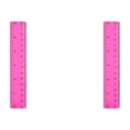 thumbnail image 1 of 6 Inch Ruler,Plastic Ruler,Clear Mini Ruler,Rulers Bulk for Classroom,Small Ruler for Journaling,Reglas Escolares,Cute Pink Rulers with Centimeters and Inches Office Supplies Classroom Must Have, 1 of 5
