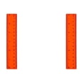 thumbnail image 1 of 6 Inch Ruler,Plastic Ruler,Clear Mini Ruler,Rulers Bulk for Classroom,Small Ruler for Journaling,Reglas Escolares,Cute Red Rulers with Centimeters and Inches Office Supplies Classroom Must Have, 1 of 5