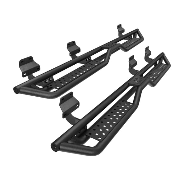 6 Inch Running Boards Side Steps For 2015-2024 Ford F-150 Super Crew Cab Lifted Trucks Nerf Bars With Non Slip Tread