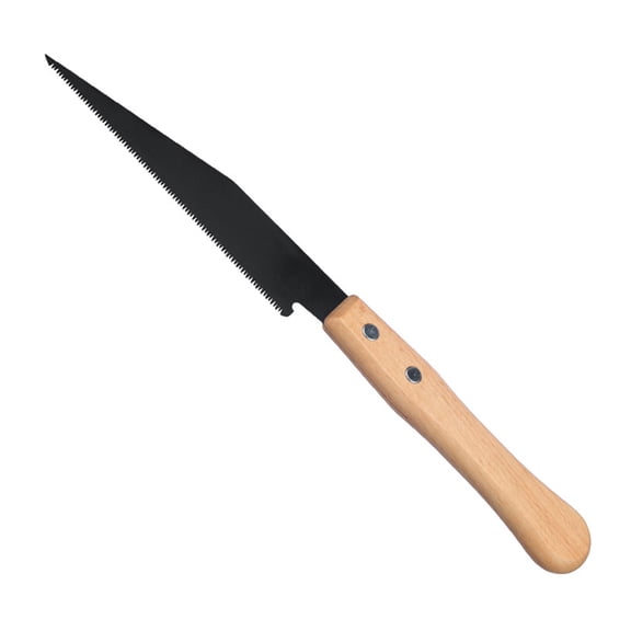 6 Inch SK5 Wooden Handle Pruning Sawing Suitable For Fine Woodworking With Triple Sharpened Teeth & Effort Saving Design