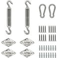 thumbnail image 1 of 6 Inch Shade Sail Hardware Kit, 40 Pcs Stainless Steel Sun Shade Installation Kit for Triangle Sun Shade Sail (40 PCS) (40 PCS), 1 of 4