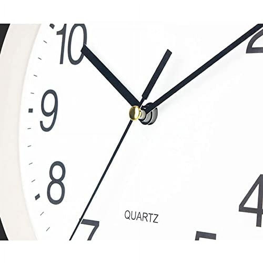 6 Inch Silent Wall Clocks Battery Operated Non Ticking Modern Round 6 inch silent wall clocks battery operated non ticking modern round